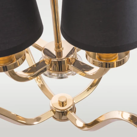 Lampa Hampton wisząca NEW YORK złota P04667AU-BK - Cosmo Light