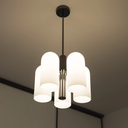 Lampa wisząca nowoczesna SEOUL czarna P05759BK - Cosmo Light