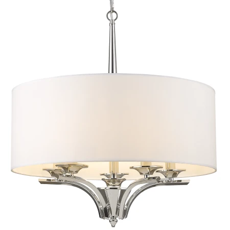Lampa Hampton wisząca ATLANTA nikiel P05803NI-WH - Cosmo Light