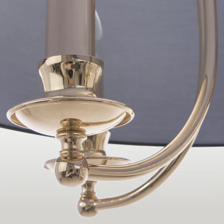 Lampa Hampton wisząca ABU DHABI złota P05896AU-BK - Cosmo Light