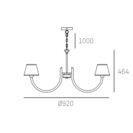 Lampa wisząca nad stół do kuchni  ATLANTA nikiel P08810NI-WH - Cosmo Light