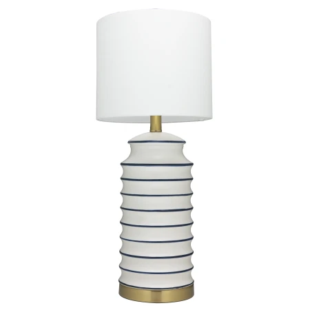 Lampa stołowa COASTAL T01026BR-WH - Cosmo Light