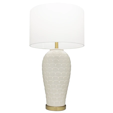 Lampa stołowa MURCIA T01033BR-WH - Cosmo Light
