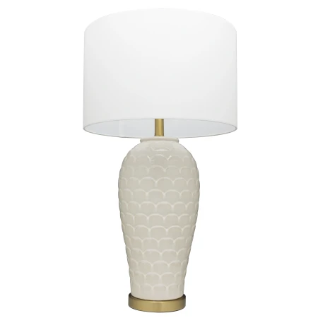 Lampa stołowa MURCIA T01033BR-WH - Cosmo Light