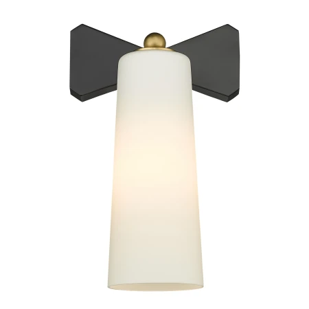 Kinkiet nowoczesny BOW czarny W01169BK - Cosmo Light