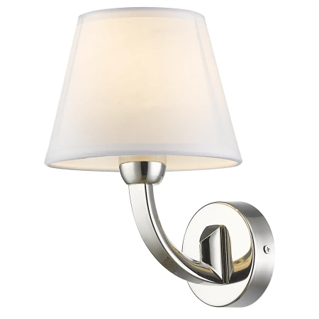 Kinkiet nowoczesny ATLANTA chrom W01827NI-WH - Cosmo Light