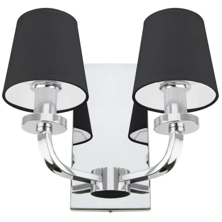 Kinkiet nowoczesny NEW YORK W02503CH-BK - Cosmo Light