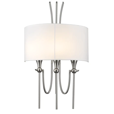 Kinkiet designerski LAS VEGAS nikiel W03711NI-WH - Cosmo Light