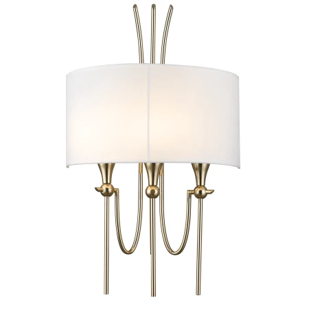 Kinkiet designerski LAS VEGAS złoty W03728AU-WH - Cosmo Light