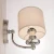 Kinkiet nowoczesny biały E14 ABU DHABI - W01888CH-WH - Cosmo Light