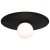 Plafon nowoczesny CAPE TOWN czarny C01933BK - Cosmo Light