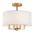 Plafon LILLE C04913BR-WH - Cosmo Light