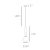 Lampa stylowa wisząca LA SPEZIA biały P01336BK - Cosmo Light