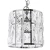 Lampa kryształowa wisząca KIEV II chrom P01841CH - Cosmo Light