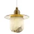 Lampa wisząca mosiądz stylowa  VOLTERRA P01982BR - Cosmo Light
