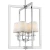 Lampa Hampton wisząca LONDON chrom P04021CH-WH - Cosmo Light