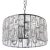 Lampa kryształowa wisząca KIEV II chrom P04858CH - Cosmo Light