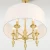 Lampa wisząca  złota AUSTIN P05197BR-WH - Cosmo Light