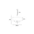 Lampa Hampton wisząca srebrna  WASHINGTON P05922NI-WH - Cosmo Light
