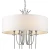 Lampa designerska wisząca LAS VEGAS chrom P06698NI-WH - Cosmo Light