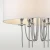 Lampa designerska wisząca LAS VEGAS chrom P06698NI-WH - Cosmo Light