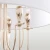 Lampa designerska wisząca LAS VEGAS złoty P06704AU-WH - Cosmo Light