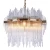 Lampa designerska wisząca REYKJAVIK szampański P07097CP - Cosmo Light