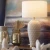 Lampa stołowa MURCIA T01033BR-WH - Cosmo Light