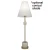 Lampa stołowa BARI T01040BR-WH - Cosmo Light