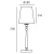 Lampa stołowa srebrna AUSTIN T01210NI-WH - Cosmo Light
