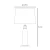 Lampa stołowa CHARLOTTE chrom T01332CH-WH - Cosmo Light