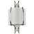 Kinkiet designerski FARO nikiel W01053NI-WH - Cosmo Light
