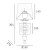 Kinkiet AUSTIN W01149BK-WH - Cosmo Light