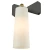 Kinkiet nowoczesny BOW czarny W01169BK - Cosmo Light