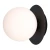 Kinkiet nowoczesny CAPE TOWN czarny W01834BK - Cosmo Light