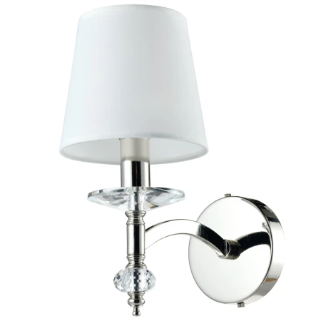 Cosmo Light Elegancka lampa ścienna VERONA W01360NI-WH