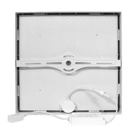 Lampa natynkowa łazienkowa Mora 30x30 24W IP44 CCT biała 1185 - Decorativi