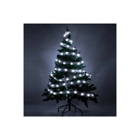 Kurtyna wstążka srebrna 1000L 3W barwa Zimna 6000K 1223 - Decorativi