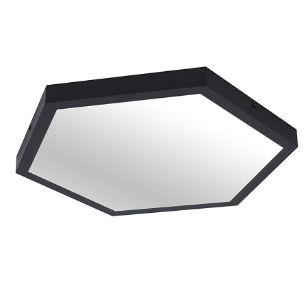 Panel LED Natynkowy HEXAGON  Plaster Miodu Czarny 1227 - Decorativi