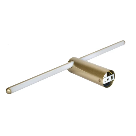 Kinkiet łazienkowy LED COMO 8W 3000K złoty 1262 - Decorativi