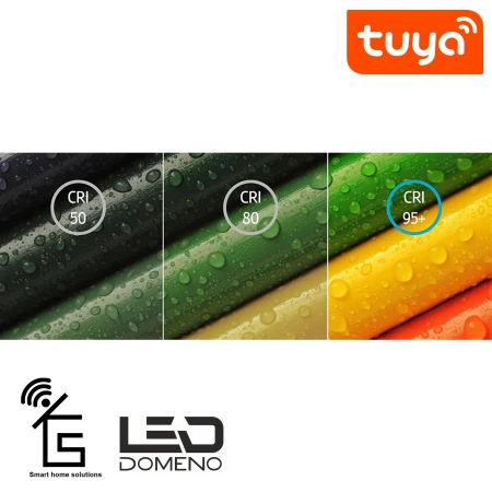 Linia LED Do Szyn Magnetycznych  TUYA 20W CCT Biała 1303 - Decorativi
