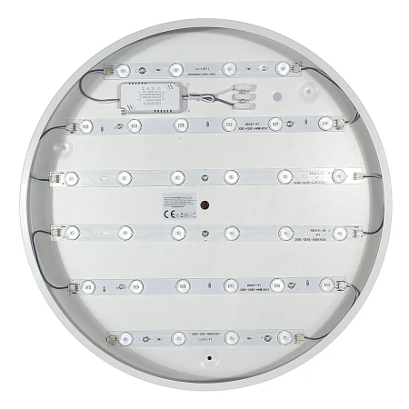 Plafon natynkowy LED 40cm okrągły 40W 3000K biały 1316 - Decorativi