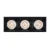 Lampa liniowa natynkowa 9W  3000K czarna 1057 - Decorativi