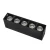 Lampa liniowa natynkowa 15W  3000K czarna 1061 - Decorativi