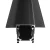 Szyna magnetyczna podtynkowa LL-16C Mini Magnetic 100cm czarna 1172 - Decorativi
