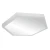 Panel LED Natynkowy HEXAGON Plaster Miodu Biały 1226 - Decorativi