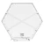 Panel LED Natynkowy HEXAGON Plaster Miodu Biały 1226 - Decorativi