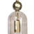 Lampa wisząca potrójna szklana Roxy złota 1240 - Decorativi