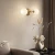 Kinkiet Belgrado + Kule białe 2xG9 złoty 1244 - Decorativi