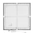 Panel natynkowy LED 40x40 36W 4000K antracyt 1343 - Decorativi